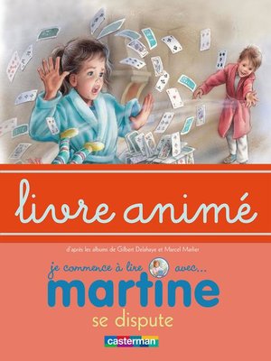cover image of Martine se dispute--Livre animé